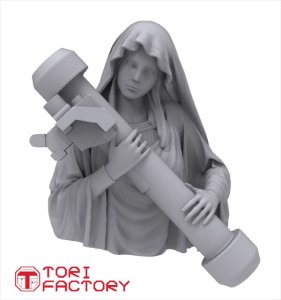 画像7: トリファクトリー[BS-08]1/10 現用 ウクライナ 胸像 聖ジャベリンのイコン (7)