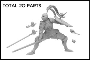 画像9: トリファクトリー[BS-11]1/12 SF ファンタジー ファンタジーナイト 幻影の騎士 (9)