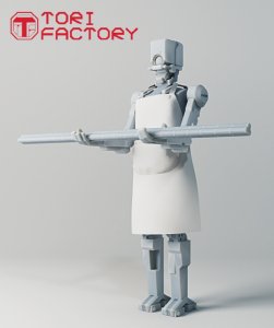 画像6: トリファクトリー[CY-02B]1/24 ロボットワーカー1「カザンロボテックPpT-800」基材を運ぶ (6)