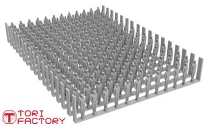 画像2: トリファクトリー[FS-16A]1/350 WWIIアメリカ海軍 戦艦乗組員セット＃1 気をつけ (2)