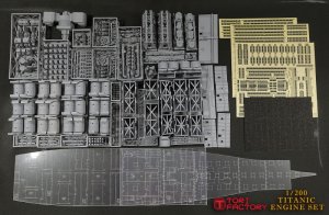 画像20: トリファクトリー[FS-21]1/200 RMS タイタニック 機関室セット DX (20)