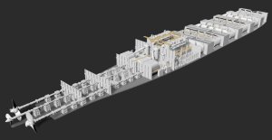 画像3: トリファクトリー[FS-21]1/200 RMS タイタニック 機関室セット DX (3)