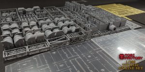 画像21: トリファクトリー[FS-21]1/200 RMS タイタニック 機関室セット DX (21)