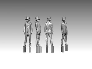 画像2: トリファクトリー[FS-06]1/200タイタニック号クルー&パッセンジャーセットパート3 (トランペッター タイタニック[03713]対応) (2)