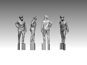 画像14: トリファクトリー[FS-06]1/200タイタニック号クルー&パッセンジャーセットパート3 (トランペッター タイタニック[03713]対応) (14)