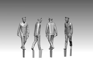 画像15: トリファクトリー[FS-06]1/200タイタニック号クルー&パッセンジャーセットパート3 (トランペッター タイタニック[03713]対応) (15)