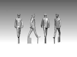 画像16: トリファクトリー[FS-06]1/200タイタニック号クルー&パッセンジャーセットパート3 (トランペッター タイタニック[03713]対応) (16)