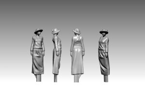 画像7: トリファクトリー[FS-06]1/200タイタニック号クルー&パッセンジャーセットパート3 (トランペッター タイタニック[03713]対応) (7)