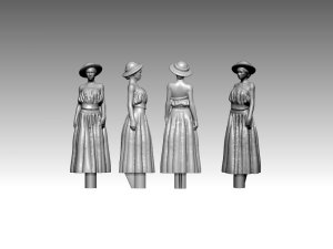 画像10: トリファクトリー[FS-06]1/200タイタニック号クルー&パッセンジャーセットパート3 (トランペッター タイタニック[03713]対応) (10)