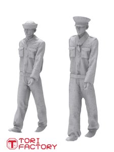 画像5: トリファクトリー[FS-20B]1/200 WWIIアメリカ海軍 戦艦乗組員セット＃5 行進 (5)