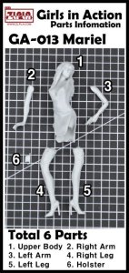 画像2: トリファクトリー[GA-013]1/20 マリエル（１体入） (2)