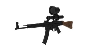 画像15: トリファクトリー[GUN-12]1/12 WWII ドイツStG44突撃銃/w赤外線暗視スコープ"ヴァンパイア" (15)