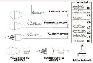 画像19: トリファクトリー[GUN-13]1/12 WWII ドイツパンツァーファウストセット (19)