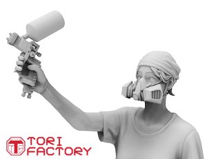 画像6: トリファクトリー[GW-11B]1/24 はたらくJK 塗装中!どんな色がよく似合いますか?その1 (6)