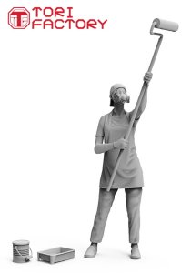 画像2: トリファクトリー[GW-12A]1/35 はたらくJK 塗装中!どんな色がよく似合いますか?その2 (2)