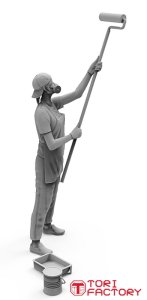 画像3: トリファクトリー[GW-12A]1/35 はたらくJK 塗装中!どんな色がよく似合いますか?その2 (3)