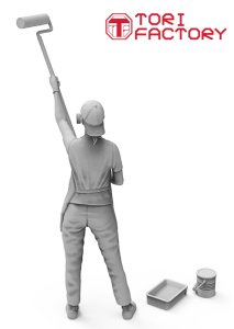 画像4: トリファクトリー[GW-12A]1/35 はたらくJK 塗装中!どんな色がよく似合いますか?その2 (4)