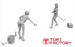 画像11: トリファクトリー[GW-10A]1/35 はたらくJK 洗車は楽しいですよ!その2 (11)