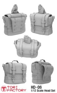 画像5: トリファクトリー[HD-06]1/12 ヘッドシリーズ1「旅人」コンバージョンキット (5)