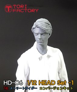 画像12: トリファクトリー[HD-06]1/12 ヘッドシリーズ1「旅人」コンバージョンキット (12)