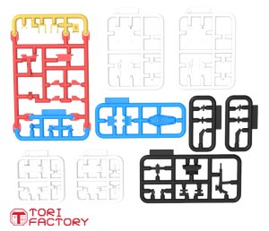 画像5: トリファクトリー[ID-02]1/12フィギュア用ロボ組立キット－1 (レジン製ニッパー付) (5)