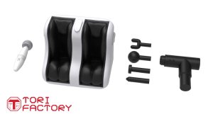 画像2: トリファクトリー[ID-17]1/12 フィギュア用フット&ハンディマッサージャーセット (2)