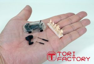 画像9: トリファクトリー[ID-18]1/12 フィギュア用電動ラジコンカーセット2 (9)