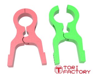 画像4: トリファクトリー[ID-19]1/12 フィギュアアクセサリー 洗濯ハサミセット(カラーレジン成形) (4)