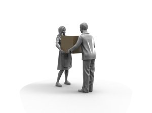 画像3: トリファクトリー[MF-06]1/24 60〜70年代 セールスマンと主婦 (3)