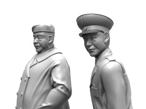 画像9: トリファクトリー[MF-07]1/35 現用  謎多き第一書記と軍幹部セット (9)