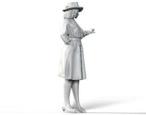 画像7: トリファクトリー[MF-09]1/35 WWII 仏 パリの若き婦人 (7)