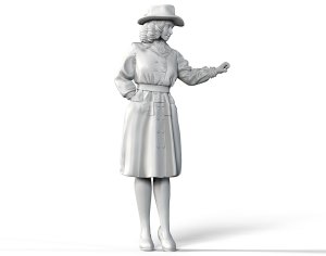 画像6: トリファクトリー[MF-09]1/35 WWII 仏 パリの若き婦人 (6)