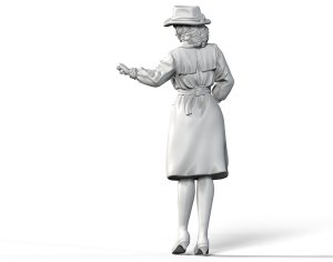 画像3: トリファクトリー[MF-09]1/35 WWII 仏 パリの若き婦人 (3)