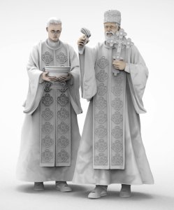 画像2: トリファクトリー[MF-20A]1/35 ロシア正教司祭セット (2)
