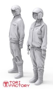 画像4: トリファクトリー[MF-23B]1/48 現用 北朝鮮空軍パイロットセット (4)