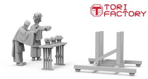 画像5: トリファクトリー[MF-28B]1/144 日本の神事 修祓式 お祓いをする神主 (5)