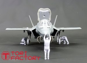 画像10: トリファクトリー[MF-40A]1/32 アメリカ空軍F-35グランドクルーセット (10)