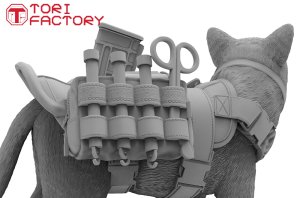 画像8: トリファクトリー[MF-44C]1/20 現用 タクティカル・キャット 戦術猫 (8)