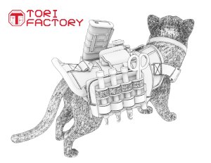画像11: トリファクトリー[MF-44C]1/20 現用 タクティカル・キャット 戦術猫 (11)