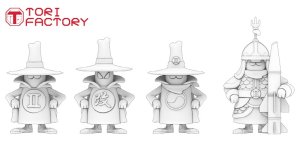 画像9: トリファクトリー[MF-50]ノンスケールフィギュア F-4ファントム ミニスプークセット 韓国空軍(3体入) (9)