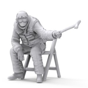 画像7: トリファクトリー[MF-52A]1/32 現用 「ホットショット」パイロット&ホットドッグクルーセット(2体入) (7)