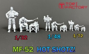 画像22: トリファクトリー[MF-52B]1/48 現用 「ホットショット」パイロット&ホットドッグクルーセット(2体入) (22)