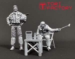 画像9: トリファクトリー[MF-52B]1/48 現用 「ホットショット」パイロット&ホットドッグクルーセット(2体入) (9)