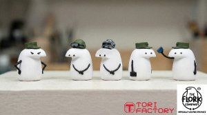 画像2: トリファクトリー[MF-54A]1/35 フロールク・ミーム兵士セット(5体入) (2)