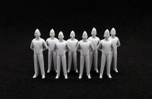 画像2: トリファクトリー[MF-05A]1/48 現用 韓国空軍アクロバットチーム「ブラックイーグルス」パイロットセット (2)