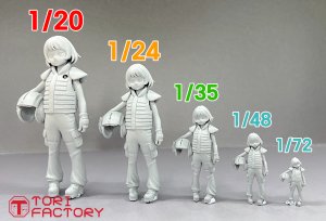 画像20: トリファクトリー[MF-45A]1/35 現用 女性ヘリコプター・パイロット (20)