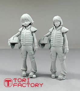 画像21: トリファクトリー[MF-45A]1/35 現用 女性ヘリコプター・パイロット (21)