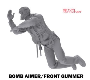 画像17: トリファクトリー[MF-21B]1/48 WWII 英国空軍 アブロランカスターパイロットチーム (17)