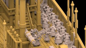 画像12: トリファクトリー[MU-02]1/350 16世紀 朝鮮水軍 亀甲船 タイプB (12)