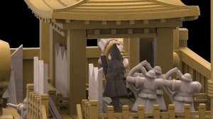 画像15: トリファクトリー[MU-02]1/350 16世紀 朝鮮水軍 亀甲船 タイプB (15)